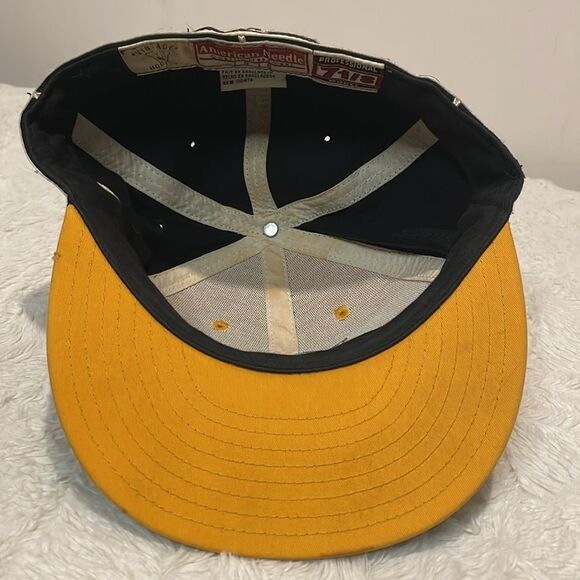 American Needle- Pittsburgh Penguins Hockey Wool Blend Flat Brim Hat- Size 7 1/8 - Picture 9 of 9